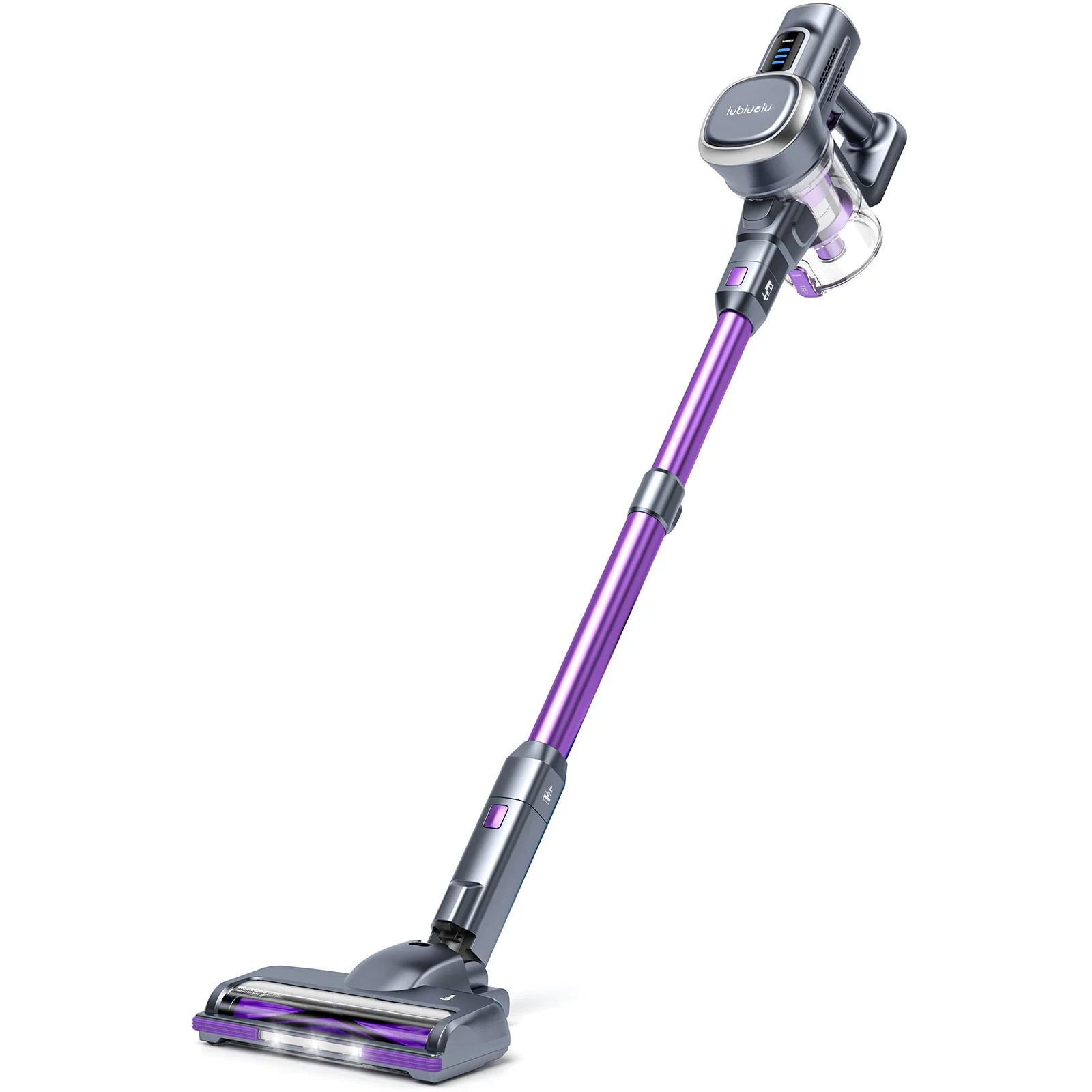 lubluelu 202 - Self-Standing Cordless Vacuum Cleaner with powerful suction 25KPa - Epcleanlux