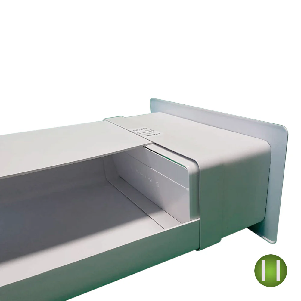 Stainless Steel Vented Outside Wall Grille 220mm x 90mm - Epcleanlux