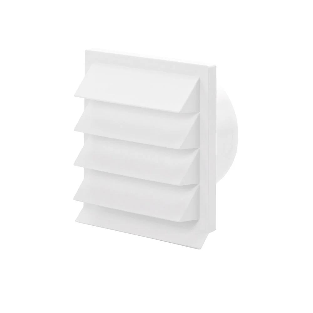 Louvred External Wall Vents - Various Colours - Epcleanlux