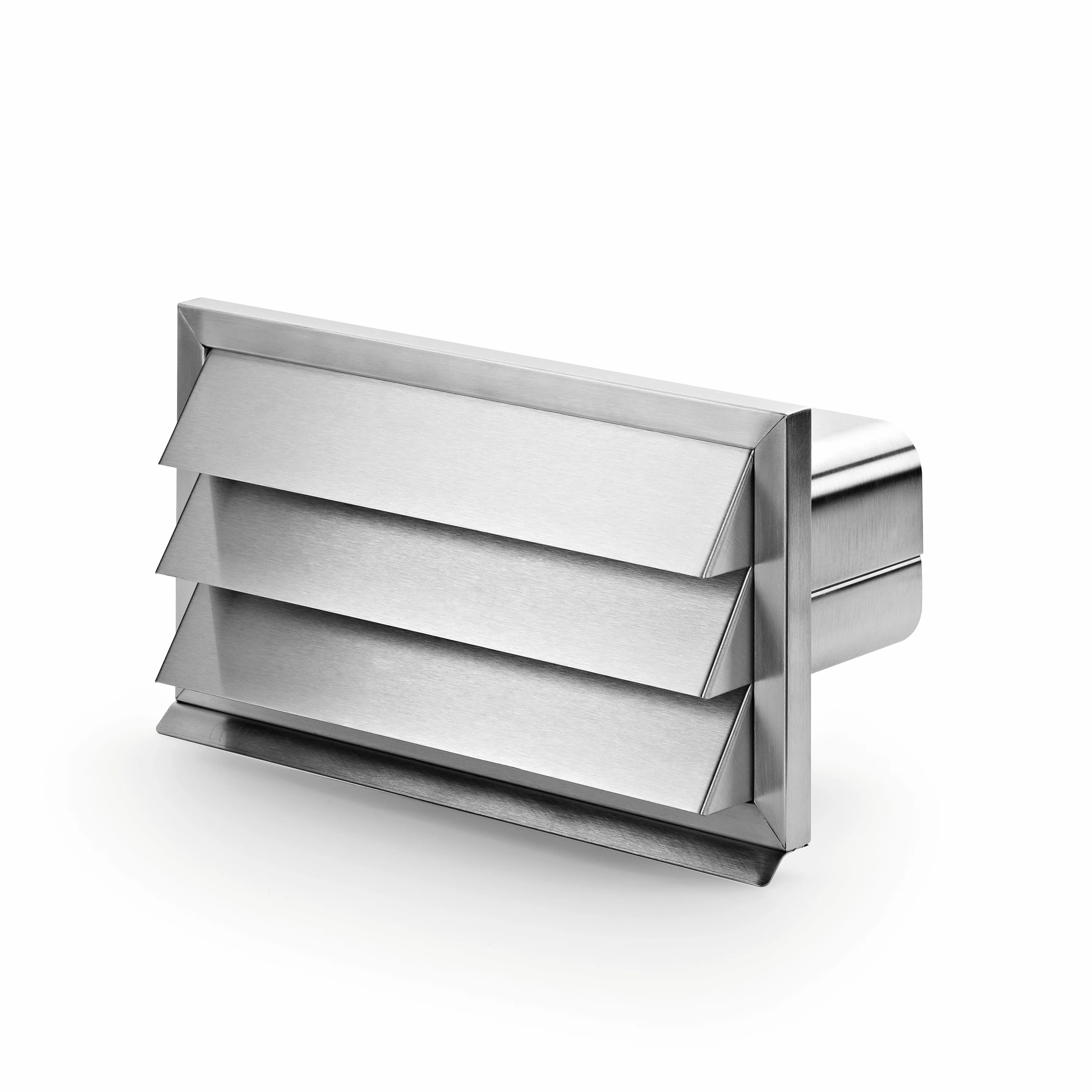 Stainless Steel Vented Outside Wall Grille 220mm x 90mm - Epcleanlux