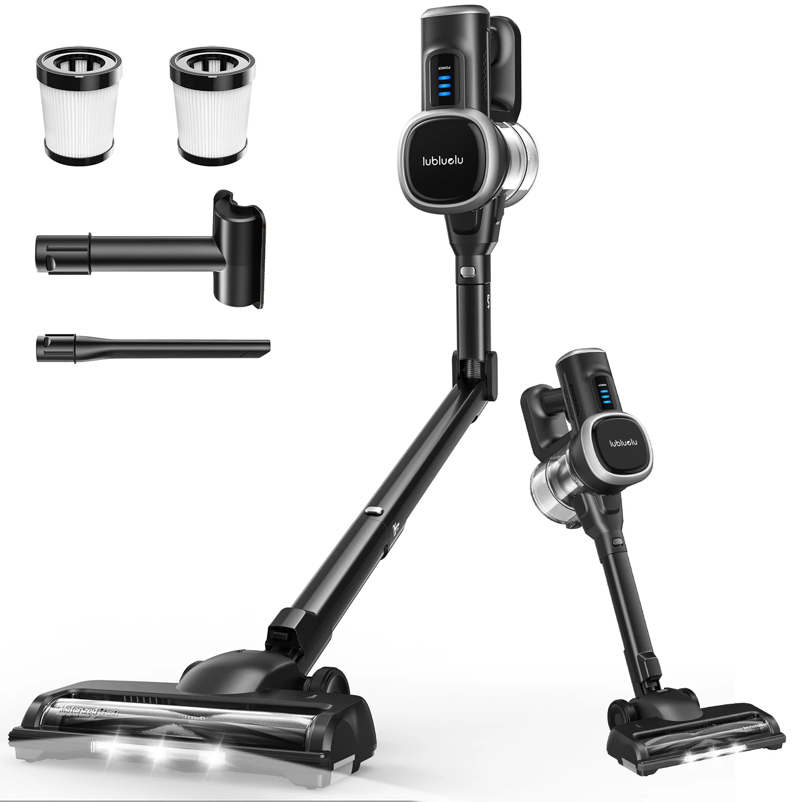 lubluelu 206 - Foldable Flexible Tube Cordless Vacuum Cleaner with powerful suction 35KPa - Epcleanlux