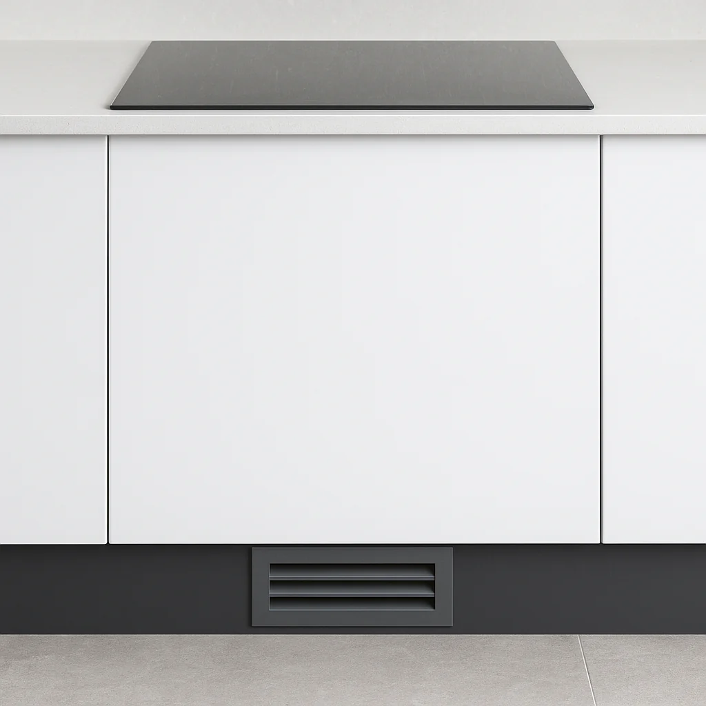 Rectangular Steel Plinth Or Wall Vent - Epcleanlux