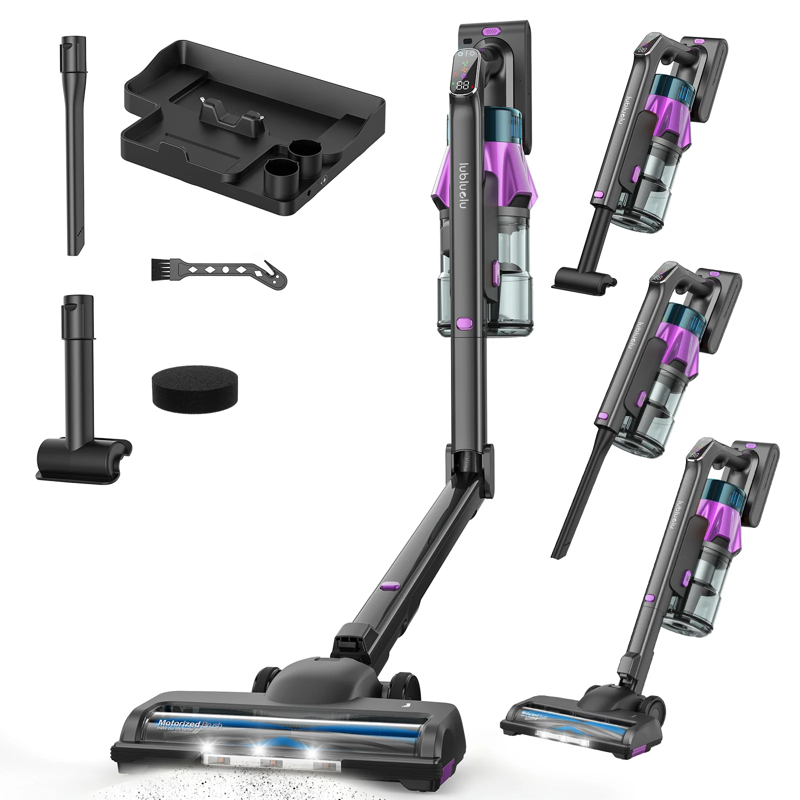 lubluelu G30 - 90° Foldable Cordless Stick Vacuum - Epcleanlux