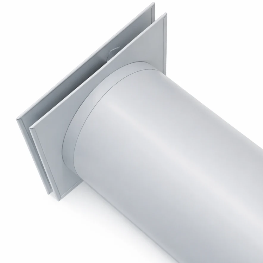 Square Steel Wall Vent - Epcleanlux