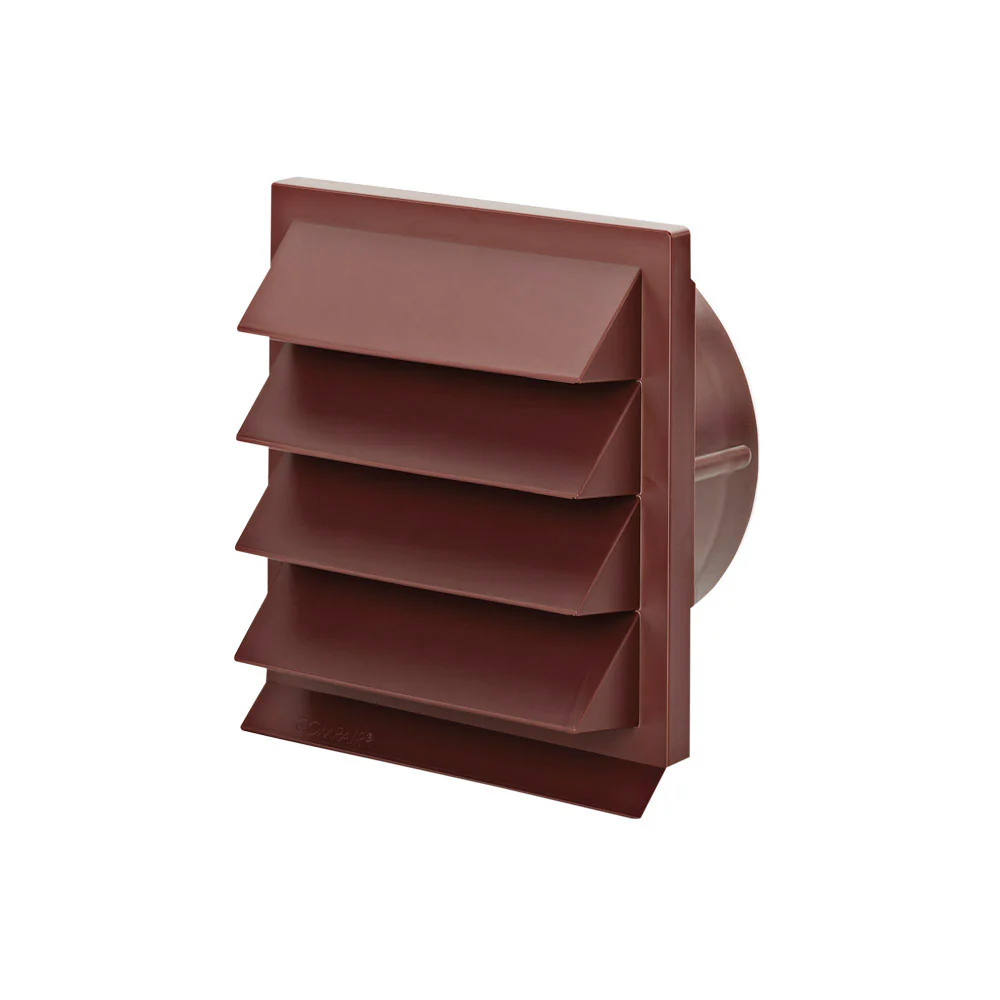 Louvred External Wall Vents - Various Colours - Epcleanlux