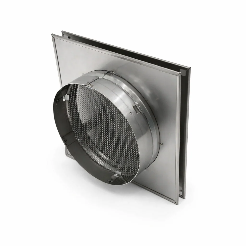 Square Steel Wall Vent - Epcleanlux