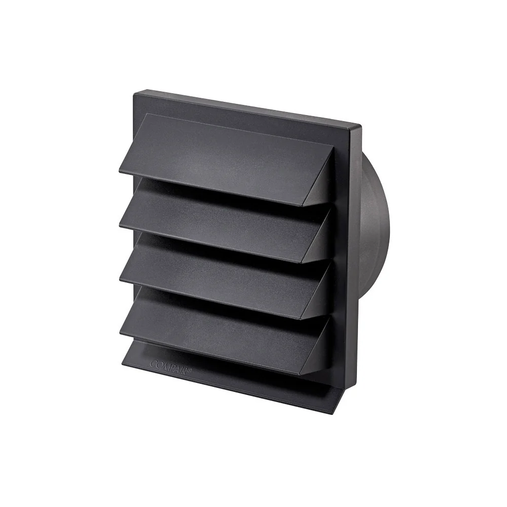 Louvred External Wall Vents - Various Colours - Epcleanlux